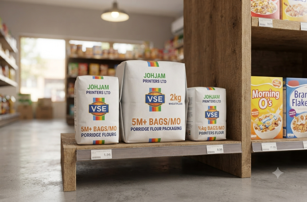 Porridge Flour Packaging